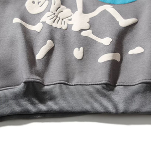 High Quality Unisex Heavyweight Puff Printing Hoodie Manufacturer Custom Logo Puff Print <b>Hoodies</b> - Product Image 6