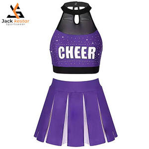 Tenues de cheerleading de qualité supérieure, meilleurs matériaux, personnalisées, confortables, pour filles, jeunes, ensembles d'entraînement pour équipe de cheerleading, dernières tendances - Product Image 1