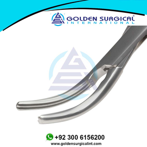 Abrazadera quirúrgica para casa de semillas 2nd Curve 2X3 Debakey, mandíbula atraumática, fórceps de sujeción de 300mm de longitud total - Product Image 3