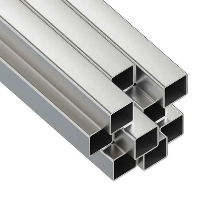 Profili in alluminio estruso a forma rettangolare di 6000 serie con rivestimento in polvere di alta qualità superficiale per la costruzione e i progetti del telaio