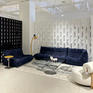 Ams ชุดโซฟานั่งคู่สำหรับอพาร์ทเมนต์วิลล่าหรือยิมโฟมพื้นขี้เกียจเป็นมิตรกับสิ่งแวดล้อมทันสมัย - Product Image 2