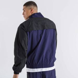 Fashion Windbreaker Track <b>Jacket</b> for <b>Men</b> - Custom Colorblock with Elasticated Trims, 100% Nylon - Product Image 4