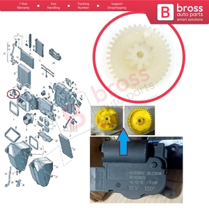 BGE748ตัวขับมอเตอร์ระบายความร้อนเครื่องปรับอากาศฮีตเตอร์ตัวขับมอเตอร์ควบคุมการทำงานของพัดลมสำหรับสปรินเตอร์906วีโต639 2E 2F MK1 3008 5008 - Product Image 5