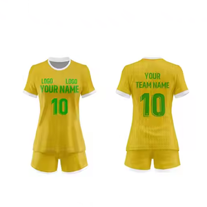 Venta al por mayor de fútbol transpirable Jersey Venta caliente de fútbol de las señoras uniforme de fútbol femenino Jersey de las mujeres de fútbol Jersey - Product Image 2