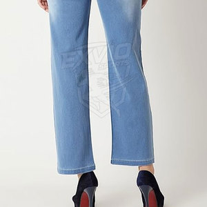 Pantalon en jean pour femme, nouveau design personnalisé, de haute qualité, style, couleur unie, confortable - Product Image 6