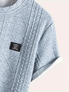 T-shirts d'été à manches courtes pour hommes, rouge, noir, design de la ligne 100% Stock, vêtements en vrac, mélange de vêtements en balle, vêtements d'occasion - Product Image 4