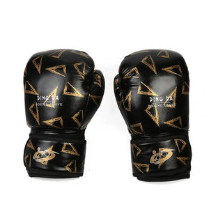 Kivotech 2025 gants de boxe en cuir de vachette véritable imprimé sur mesure gants en cuir PU en gros pour la boxe - Product Image 3