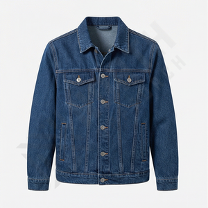 Chaqueta Vaquera de Algodón 100% de la Mejor Calidad para Hombre, Ajuste Delgado de Alto Rendimiento, Reversible, Estilo Casual Unisex, Ropa de Calle de Alta Calidad - Product Image 4