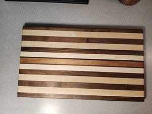 <b>Wood</b> <b>Square</b> Chopping Board & Serving Platter-Sustainable Durable - Product Image 2