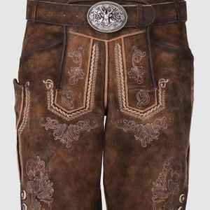 Lederhosen/trachten Bavarian กางเกง lederhosen หนังแท้สั้น2025 - Product Image 1