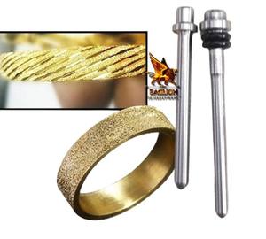 Marteau à 8 points Diamond Dull utilisé pour la fabrication de gravures sur surface terne Outils et équipement de bijoux - Product Image 2