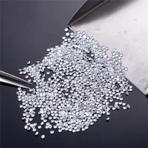 Pierres de taille petite, taille brillante, couleur I, VS, 0,8 mm, 1,9 mm, diamants synthétiques cultivés en laboratoire HTHP, certifiés pour la fabrication de bijoux - Product Image 3