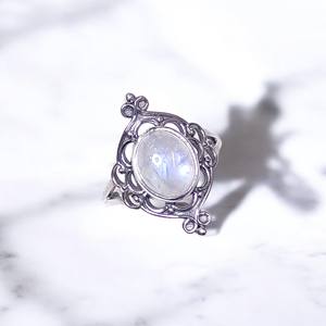 แหวนชั้นดีดีไซน์เนอร์925เงินสเตอร์ลิงเครื่องประดับขายส่งสำหรับผู้หญิงแหวน925เงินแฮนด์เมดสุดหรูพร้อมพลอย - Product Image 2