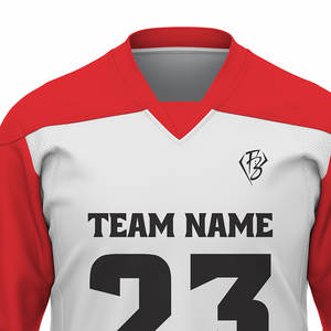 Concevez votre propre logo maillot de hockey sur glace maillot de hockey sur glace de haute qualité 100% polyester respirant fabriqué au Pakistan prix bon marché - Product Image 3