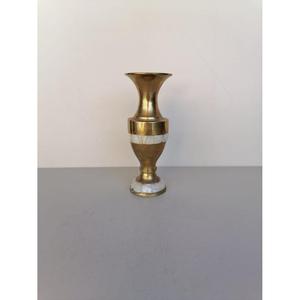Floral Style Brass <b>Vintage</b> Flower <b>Vase</b> at Minimum 25 Pieces MOQ Bulk Supply Decorative European Flower <b>Vase</b> for Church Decor - Product Image 4