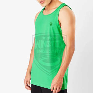 2024 2025 nouveau Style chaud étiquette personnalisée hommes débardeur respirant Fitness porter en gros pas cher prix - Product Image 3