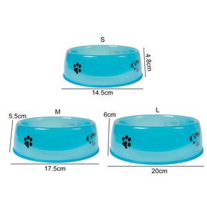 <span class=keywords><strong>Bowl</strong></span> Antivazamento para Cães em Plástico Ecológico Multicolorido e Transparente para Alimentação e Água de Animais de Estimação Pequenos, Médios e Grandes - Product Image 2