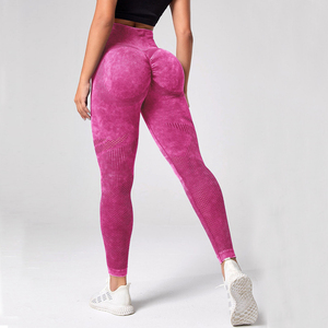 2024 Women Washing Yoga Pant Bubble Butt Fitness <b>Legging</b> High Waist Scrunch Tight Mujer Gym <b>Seamless</b> <b>Legging</b> - Product Image 2