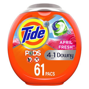 Fresh Scent Tide Pods Paquete compacto de 14 unidades Ideal para cargas rápidas Acción de limpieza profunda para uso diario en la colada - Product Image 3