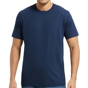 Camiseta de Hombre de Manga Corta, Cuello Redondo, Color Sólido, 100% Algodón, Corte Regular, Impresión por Transferencia de Calor, Transpirable, 220g, Logotipo Frontal - Product Image 2