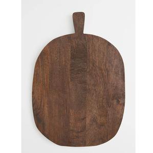 Eco-Friendly Large Mango <b>Wood</b> Cutting Board Home Kitchen Serving Plate Leather <b>Strip</b> for Chopping Blocks Dishwasher Safe - Product Image 2
