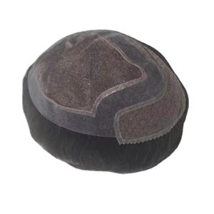 Perruque en cheveux naturels 100% humains, mono front lace, toupet, patchs, prothèse capillaire, Taz Hair BD, haute qualité - Product Image 2