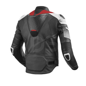 เสื้อแจ็คเก็ตขี่มอเตอร์ไซค์ หนังวัว กันลม ป้องกัน สำหรับขี่ในฤดูหนาว คุณภาพสูง - Product Image 2