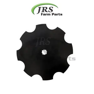 Fabricante de gradas de discos con muescas Cuchillas de discos resistentes Proveedor de herramientas agrícolas JRS Farmparts India Exportador de piezas de cosechadora