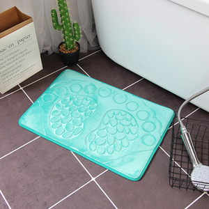Tapis de protection de sol de bureau personnalisé en flanelle gaufrée pour chaises à roulettes, tapis minimaliste uni fabriqué à la machine pour parquet - Product Image 3