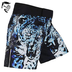 Pantalones Cortos de Entrenamiento MMA Ligeros Unisex, Material de Poliéster Transpirable, Logotipo Personalizado Impreso, Ropa de Primera Calidad para Adultos - Product Image 6