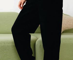 Pantalón/pantalón de nailon de primera calidad para mujer, largo, recto, informal, estampado, Color sólido, diseño de cintura alta, Parte delantera plana para invierno, precio barato - Product Image 6