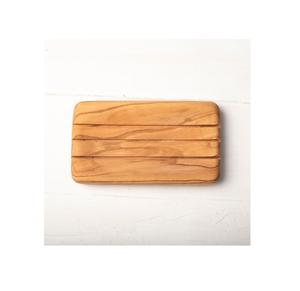 Porte-savon en bambou fait main de qualité supérieure pour comptoir de salle de bain, support à savon naturel avec finition polie lisse, écologique - Product Image 3