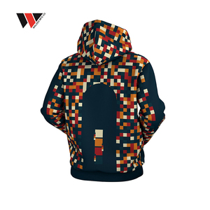 Sudadera con Capucha Casual para Hombre, Nueva, de Alta Calidad, Personalizada, de Forro Polar para Otoño e Invierno, Diseños Estampados Sólidos al por Mayor, Sublimación - Product Image 3