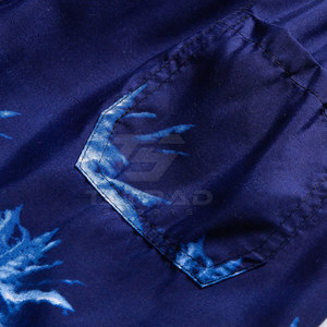 Shorts décontractés en toile 100 % polyester fabriqués au Pakistan, sublimation, haute qualité, respirants, séchage rapide, taille élastique, confortables - Product Image 6