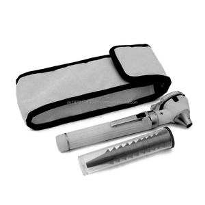 Set de Otoscopio Mini Eléctrico Portátil de Fibra Óptica, Instrumento de Diagnóstico Veterinario y ORL de Acero Inoxidable, CE ISO OEM Marca Privada - Product Image 6