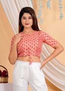 Chemise en coton rose à fleurs avec col rond et manches courtes, forme simple, coupe régulière, taille S M, style décontracté et confortable pour tous les jours - Product Image 5