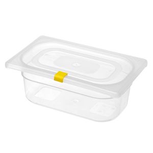 Clip per Coperchi Contenitori Alimentari HACCP Gialle 12 Pezzi di HENDI - Product Image 1
