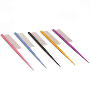 Peine profesional para el cuidado del perro para arrojar nudos de enredos Peine de perro de metal con peines de Galgo para mascotas de dientes largos - Product Image 6