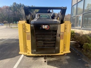 Cargadora compacta usada CAT 299D3 con accesorio triturador de servicio pesado, pocas horas de uso, máquina potente para trabajos agrícolas en venta - Product Image 6
