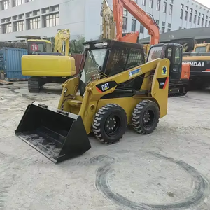 Fairly used Caterpillar skid steer loader available and ready to ship come with bucket - Product Image 1