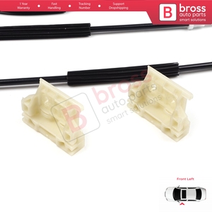 Kit de réparation de lève-vitre électrique BWR818 avant gauche pour C4 Picasso MK1 UD Grand UA 2006-2013 MPV 9221CV - Product Image 5