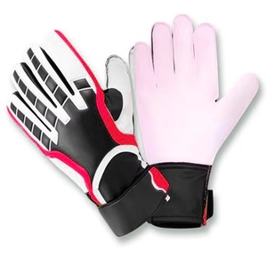 Gants de gardien de but de football professionnels en latex 4 mm 3D imperméables respirants à lacets pour l'extérieur, paire personnalisée pour le sport - Product Image 2