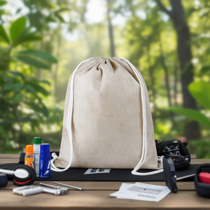 Borsa Personalizzabile in Poliestere e Cotone Meina Sportpacks per Gadget Promozionali - Product Image 3