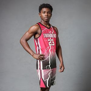 Uniforme de Baloncesto Personalizado de Diseño Único, Alta Calidad, Transpirable, Tallas Grandes, Unisex, Secado Rápido, Ropa Deportiva al Por Mayor - Product Image 2