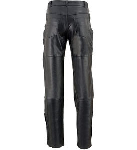 Pantalon en cuir pour homme, coupe slim, élégant, extensible, pantalon skinny disco, vêtements de club, motard, rock, punk, style streetwear, haute qualité - Product Image 2