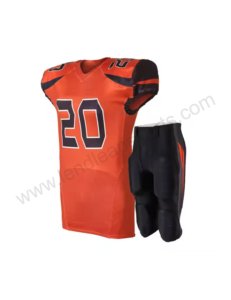 Uniformes de Fútbol Americano Personalizados de Alta Calidad en Poliéster para Adultos, Bordados y Sublimados, Cortos, de Secado Rápido, Ligeros y Transpirables - Product Image 5