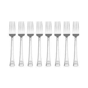 Juego de cubiertos modernos de 5 piezas de calidad superior, cubiertos mate de gama alta, espejo de acero inoxidable, mango de acero hecho a mano, MOQ bajo - Product Image 2