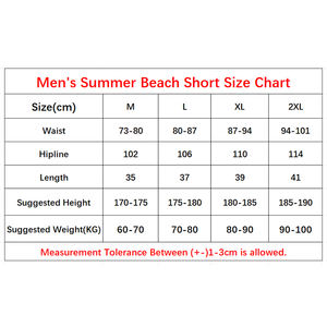 150g hommes été Shorts de plage brillant Boxer caleçon solide Plaid String Board mi grande taille 100% Polyester Shorts de bain - Product Image 6