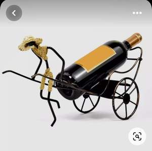 Voile porte-bouteille de vin fer Art européen créatif casier à vin classique porte-bouteille décoration pratique - Product Image 4