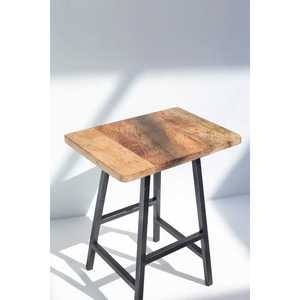 Barlow Mango <b>Wood</b> Stool - Product Image 5